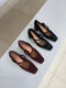Close Toe Slid On Block Heels